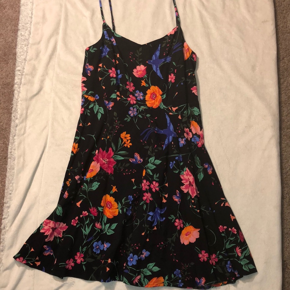 Flirty floral dress